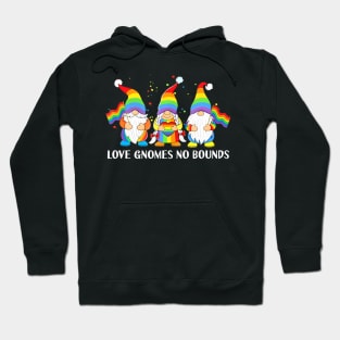 Love Gnomes No Bounds LGBT Community Gay Pride Month Hoodie